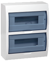 Бокс IEK PRIME ЩРН-П-24 340x290x100 IP41 прозрачная дверь картинка 